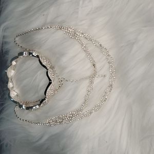 Necklace with bracelet